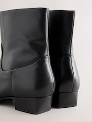 Black Forever Comfort® Ankle Western Boots - Image 3 of 5