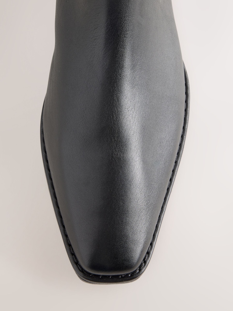 Black Forever Comfort® Ankle Western Boots - Image 5 of 5 Black Forever Comfort® Ankle Western Boots - Image 5 of 5