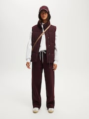 Cotton On Purple Mother Puffer Quilted Gilet - Image 5 of 6