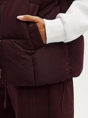 Cotton On Purple Mother Puffer Quilted Gilet - Image 6 of 6