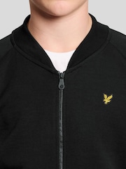 Lyle & Scott Black Smart Bomber Jacket - Image 4 of 5