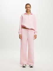 Cotton On Pink Plush Half Zip Sweatshirt - Image 5 of 5