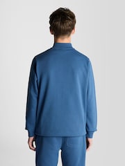 Blå - Lyle & Scott Quarter Zip Pullover Genser - Bilde 4 av 5