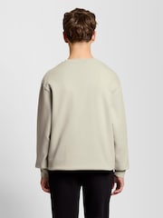 Lyle & Scott Heavy Weight Drop Shoulder Crew Jumper - صورة 3 من 5