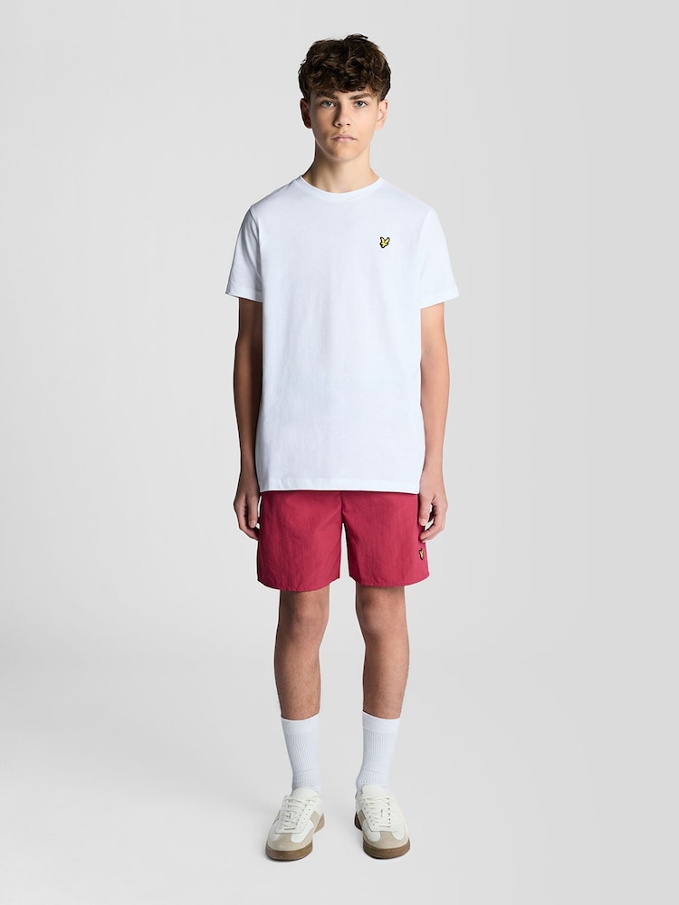 Lyle & Scott Pink Plain Swim Shorts - Image 2 of 6