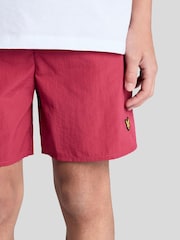 Lyle & Scott Pink Plain Swim Shorts - Image 3 of 6