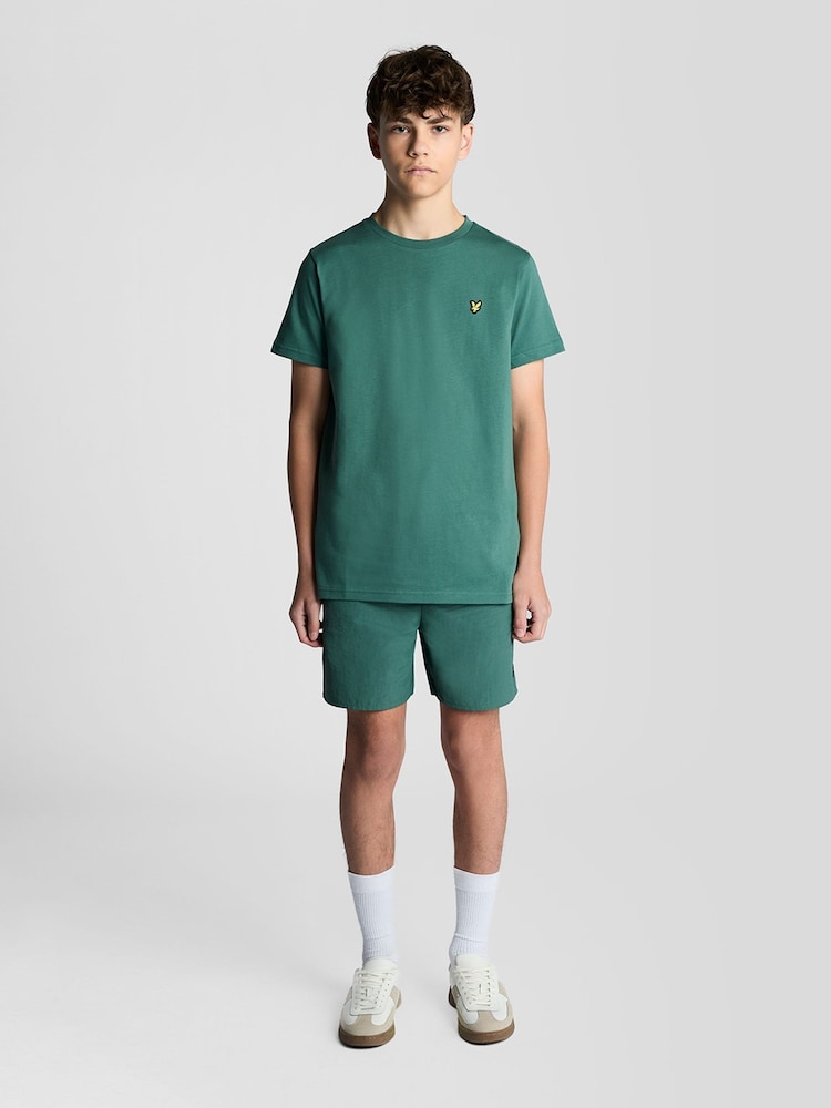Lyle & Scott Green Plain T-Shirt - Image 2 of 5