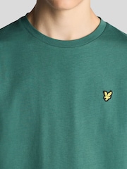 Lyle & Scott Green Plain T-Shirt - Image 3 of 5