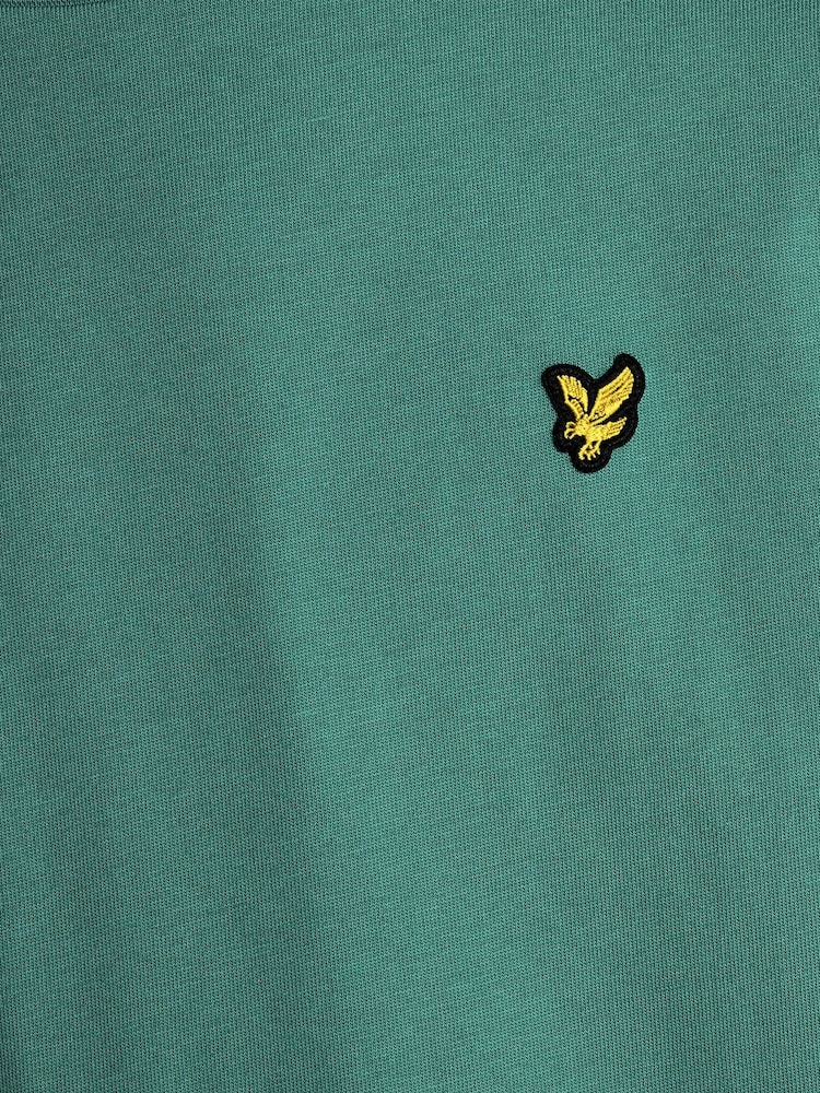 Lyle & Scott Green Plain T-Shirt - Image 5 of 5
