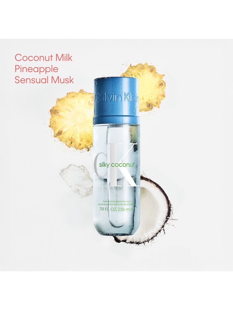 Calvin Klein Silky Coconut  Hair & Body Mist 100ml - Image 2 of 6