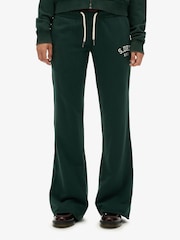 Superdry Green Athletic Emb Flare Joggers - Image 5 of 8