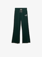 Superdry Green Athletic Emb Flare Joggers - Image 7 of 8