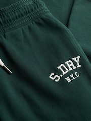 Superdry Green Athletic Emb Flare Joggers - Image 8 of 8