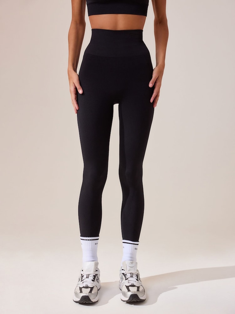 LOVALL Black Sculpt Seamless High Waisted Leggings - Image 1 of 5