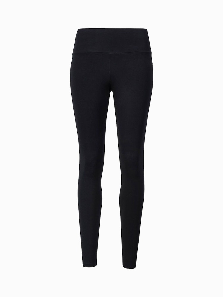 LOVALL Black Lightweight High Waisted Leggings - Image 4 of 4