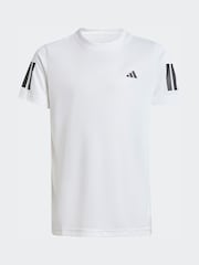 adidas White Club Tennis 3S T-Shirt - Image 1 of 5