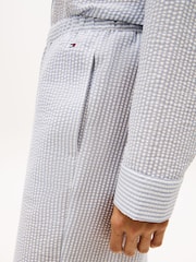 Tommy Hilfiger Blue Essential Seersucker Pyjama Bottoms - Image 4 of 5