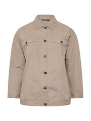 Yours Curve Oversized Denimjakke - Bilde 5 av 5