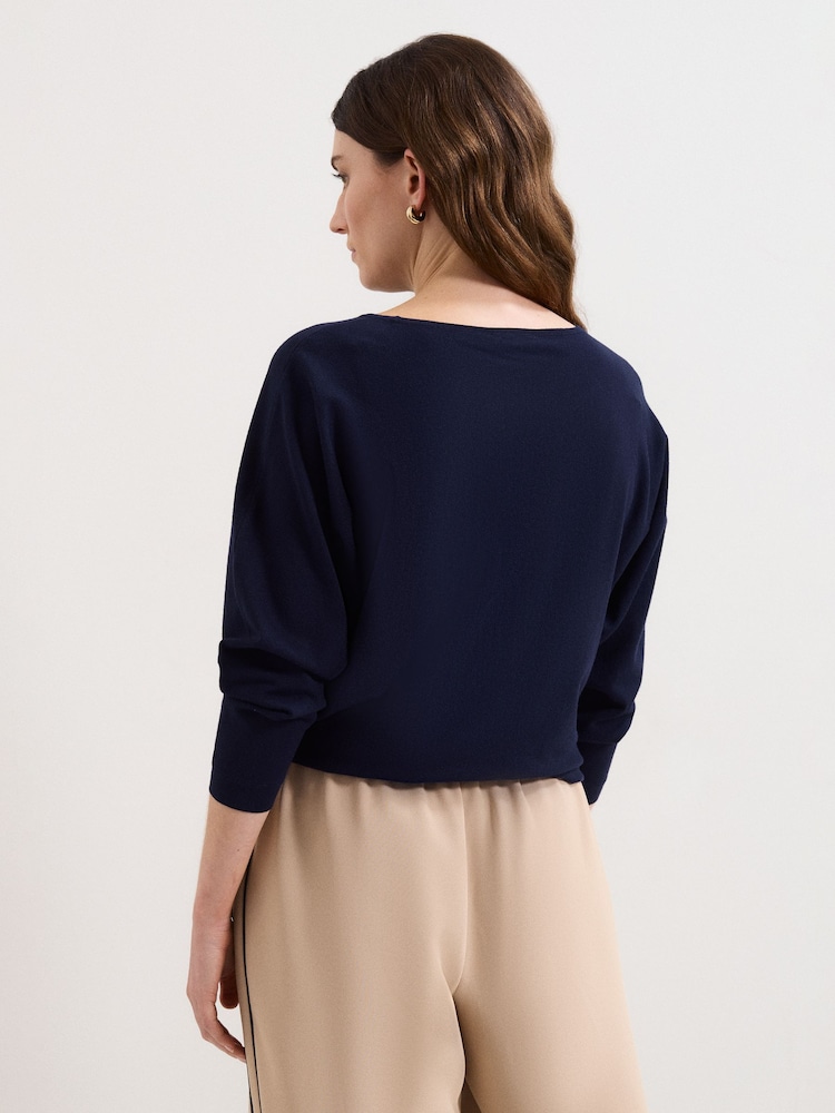 Phase Eight Cristine Longline Jumper - Imaginea 2 din 6