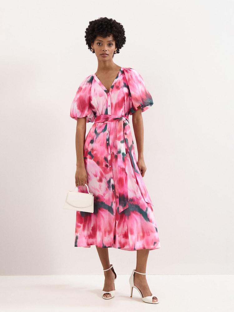 Phase Eight Pink Caterina Pink Dress - Image 1 of 7