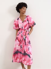 Phase Eight Pink Caterina Pink Dress - Image 3 of 7