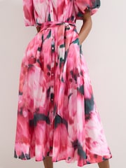 Phase Eight Pink Caterina Pink Dress - Image 7 of 7