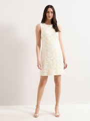 Phase Eight Cream Bryony Lace Dress - Image 3 of 7