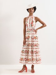 Phase Eight Cream Petite Petite Nita Dress - Image 2 of 7