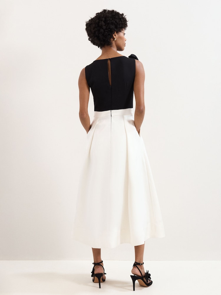 Phase Eight Black Petite Perla Dress - Image 2 of 7 Phase Eight Black Petite Perla Dress - Image 2 of 7