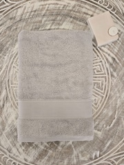 Casa Lusso Silver Cloud Charm Hotel Micro Modal and Turkish Cotton Bath Sheet - Image 1 of 4