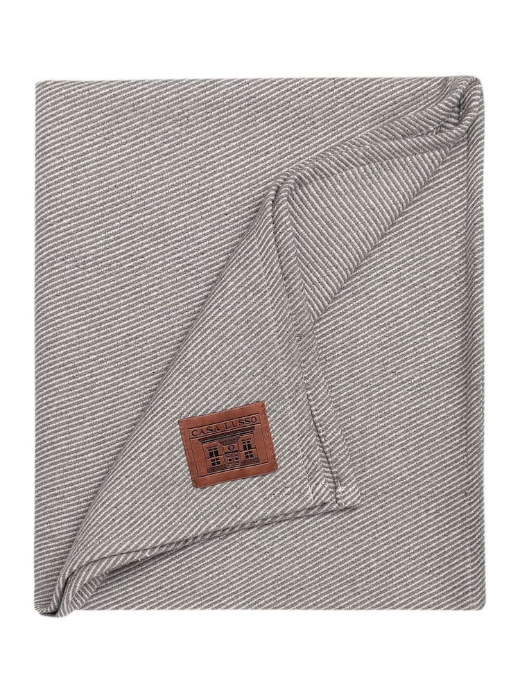 Casa Lusso Paloma Opus Turkish Cotton Luxury Throw - Image 5 of 5