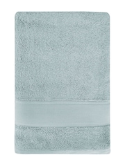 Casa Lusso Blue Surf Charm Hotel Micro Modal and Turkish Cotton Bath Sheet - Image 2 of 4