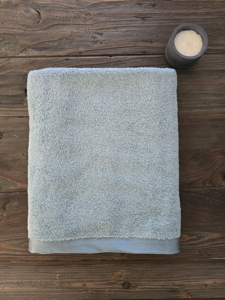 Casa Lusso Slate Colourfull Even Turkish Cotton Bath Sheet - Image 2 of 4