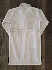 Casa Lusso Wind Chime Opus Turkish Cotton Luxury Shawl Collar Bathrobe - Image 3 of 5