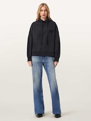 AllSaints Blue Lover Eli Hoodie - Image 5 of 7