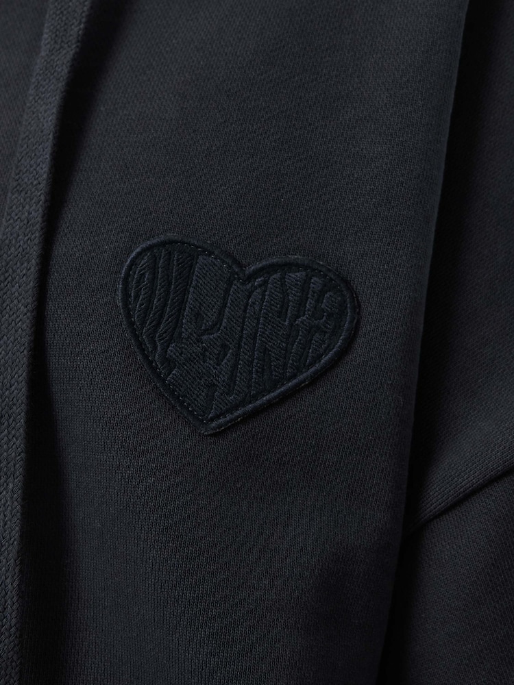 AllSaints Blue Lover Eli Hoodie - Image 7 of 7