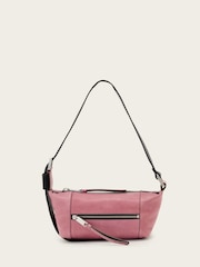AllSaints Pink Vega Mini Shoulder Bag - Image 1 of 6