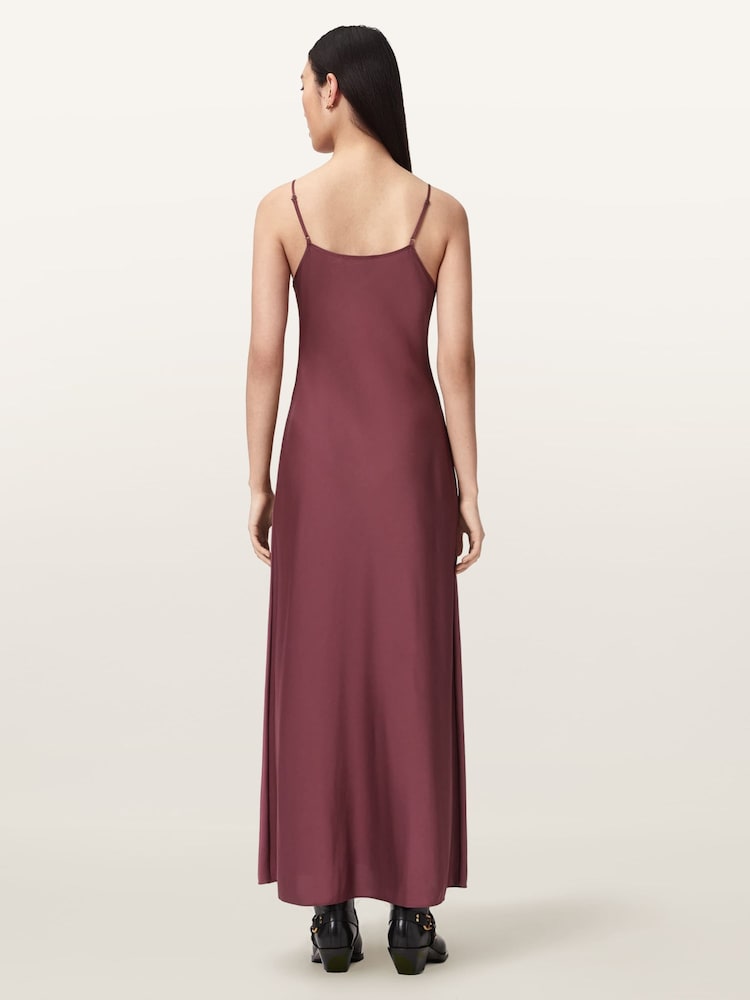 AllSaints Pink Bryony Dress - Image 2 of 5