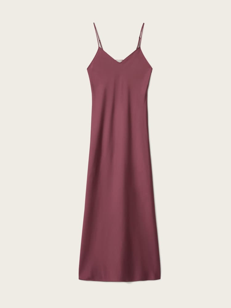AllSaints Pink Bryony Dress - Image 5 of 5
