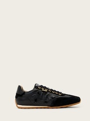 AllSaints Black Liam Western Sneakers - Image 2 of 6