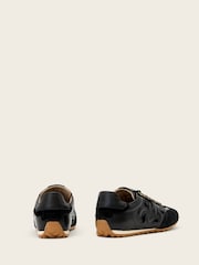 AllSaints Black Liam Western Sneakers - Image 4 of 6