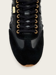 AllSaints Black Liam Western Sneakers - Image 5 of 6