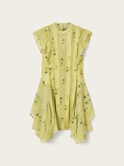 AllSaints Yellow Fleur Dress - Image 7 of 7