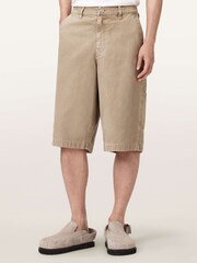 AllSaints Brown Jackson Shorts - Image 1 of 6