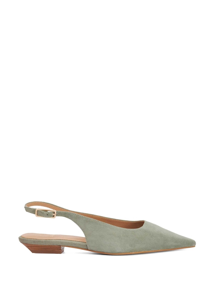 Grün - Dune London Hostess Slingback-Schuhe mit abgewinkeltem Absatz - Bild 2 von 6