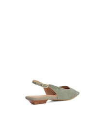 Grün - Dune London Hostess Slingback-Schuhe mit abgewinkeltem Absatz - Bild 4 von 6