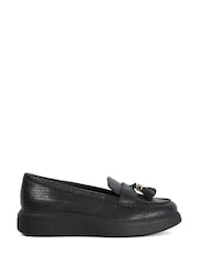 Schwarz - Dune London Glissade Loafers - Bild 1 von 1