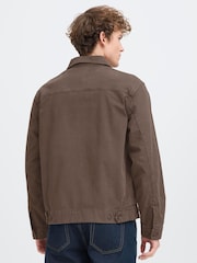 Casual Friday Brown Buchan Twill Shacket - Image 2 of 7