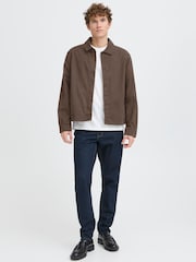 Casual Friday Brown Buchan Twill Shacket - Image 3 of 7