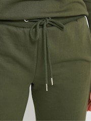 Long Tall Sally Green Piped Wide Leg Joggers - Image 4 of 6